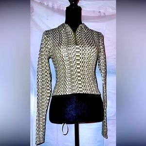 Iets Frans…Jacquard Half-Zip Top